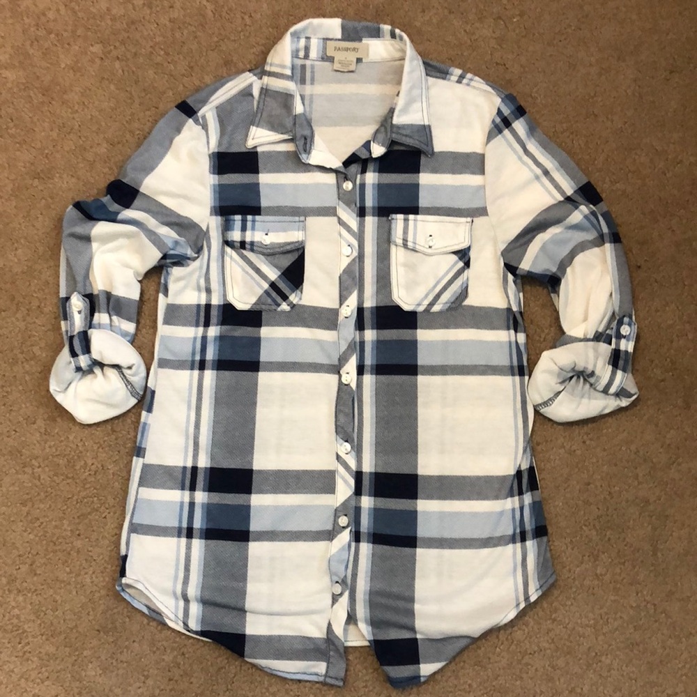 Women’s Passport Plaid Shirt